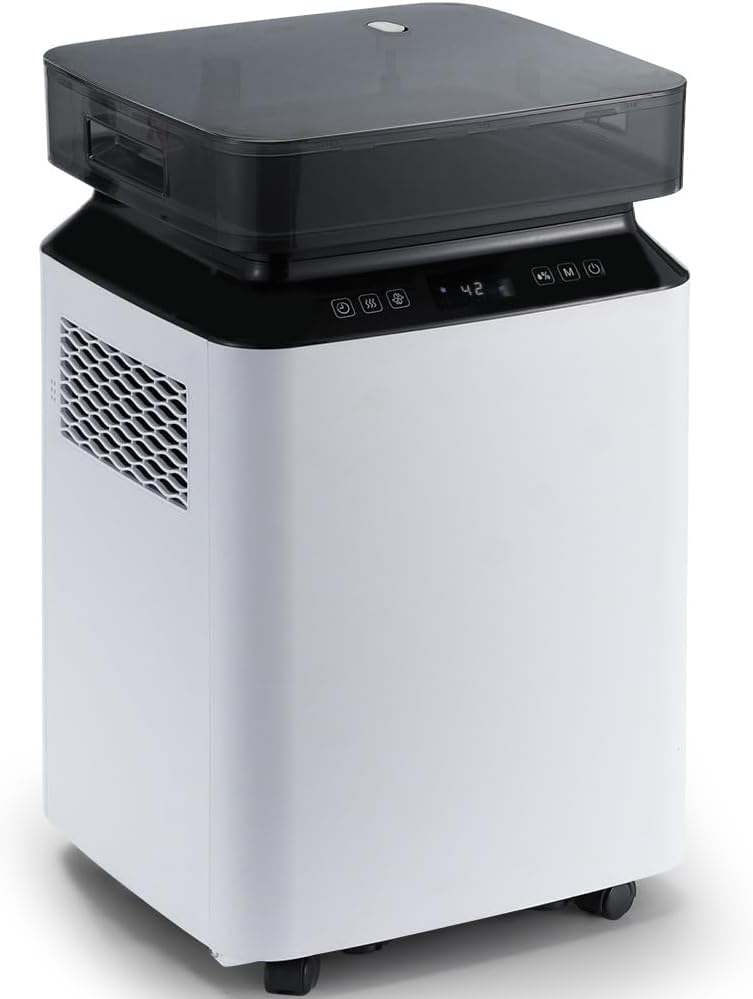 Kalopsia RH90 Deumidificatori, Deumidificatore Elettrico Professionale Commerciale: 80 L