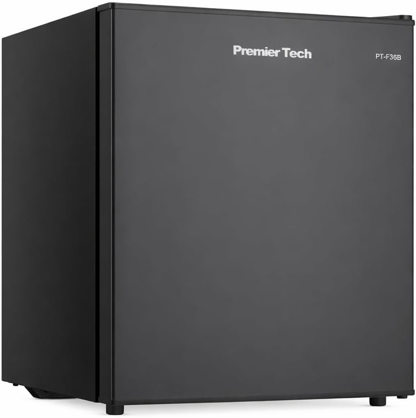 Mini frigorifero, 36 Litri, Frigorifero Hotel, Ufficio, Casa, Classe Energetica, Libera Installazione, Compatto, Nero, PremierTech PT-F36B