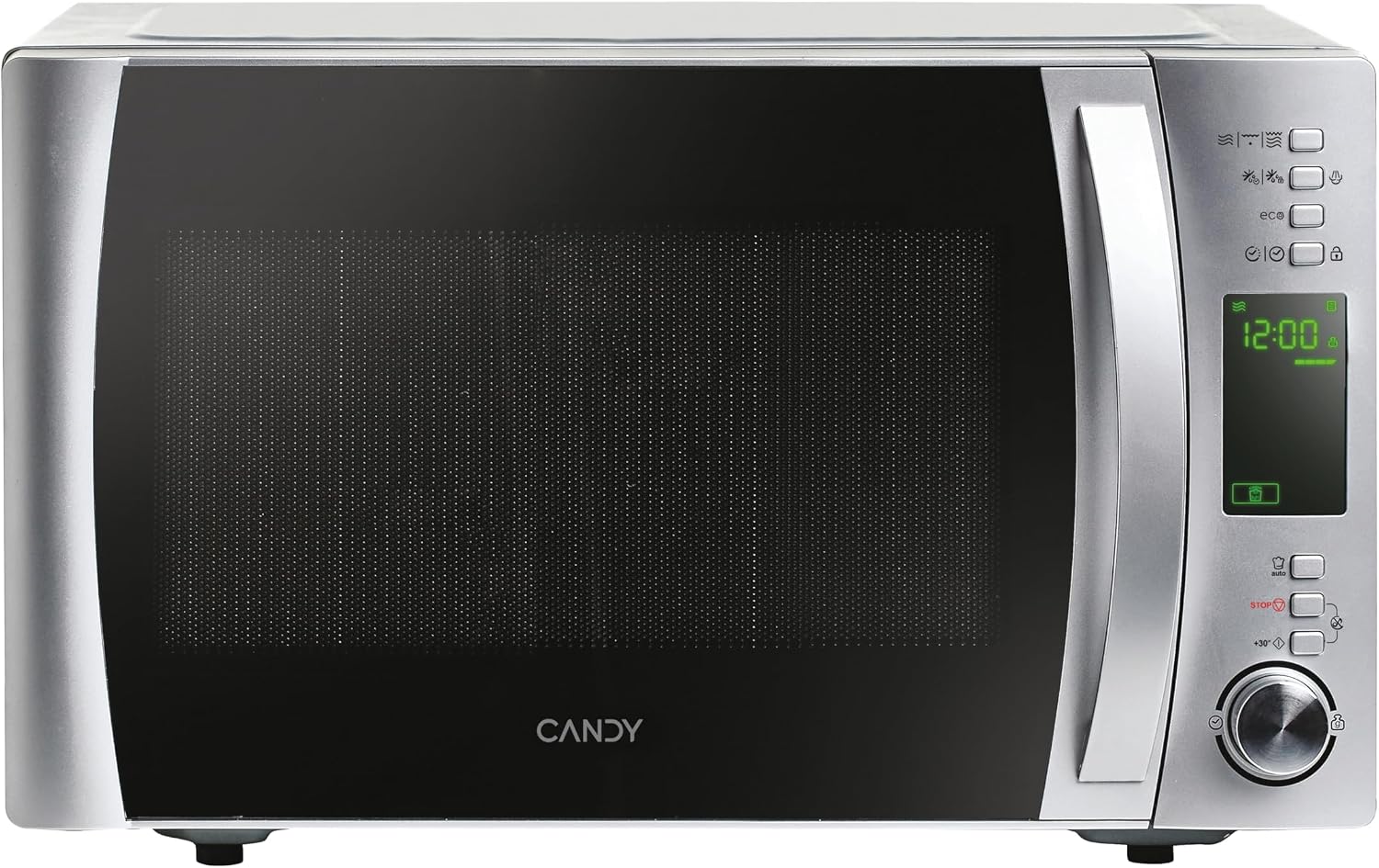 Forno a microonde, capacità 22 L, 40 programmi, 5 livelli di funzionamento, potenza 1250 W, X-Range, ST Microonde con grill, inox, CANDY CMXG22DS