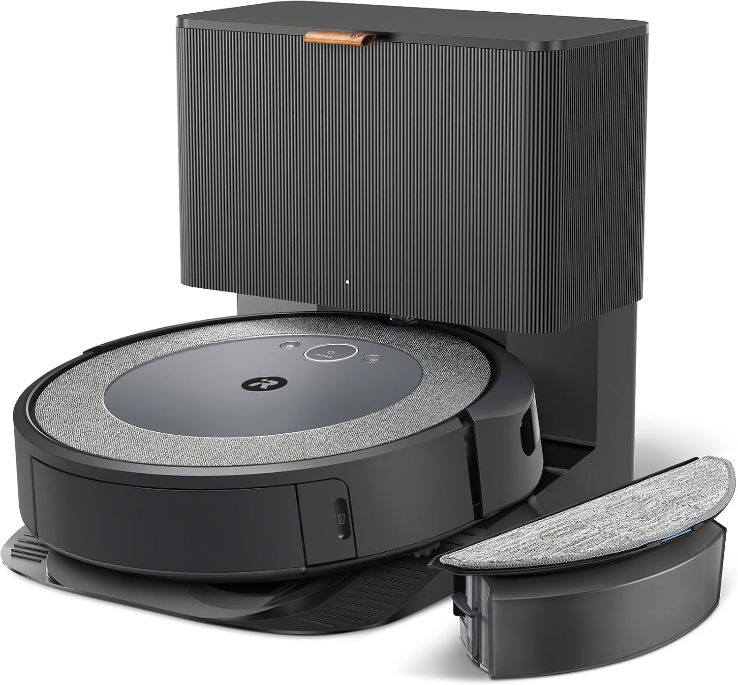 Robot aspirapolvere, 2 Spazzole Multi-Superficie, Roomba Combo i5+, Lavapavimenti, Base Autosvuotante, Mappatura Intelligente, Wi-Fi, iRobot