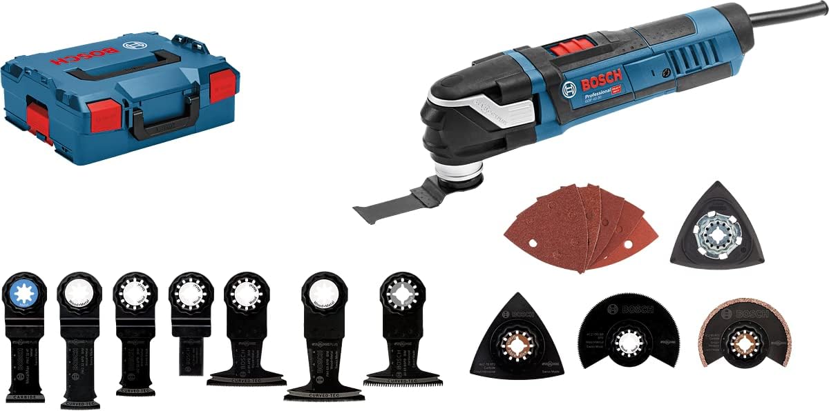 Seghe alternative, Multitool Gop 40-30 (Starlock Plus, Motore da 400 Watt, in Valigetta L-Boxx), Bosch Professional