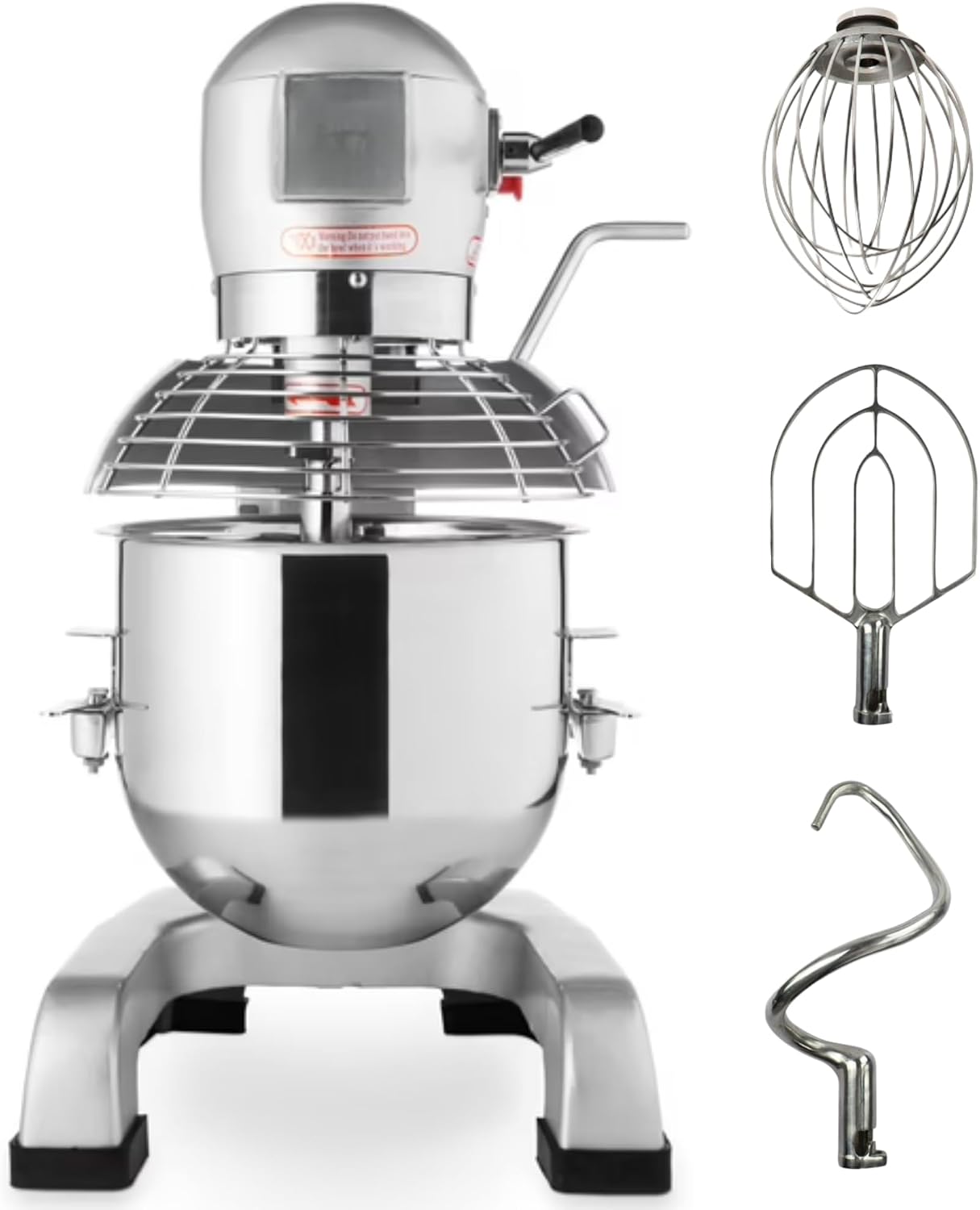 Impastatrici, Générique, Sbattitore professionale 20 L – Movimento planetario 750 W 3 velocità – ideale per pasticceria e preparazioni culinarie
