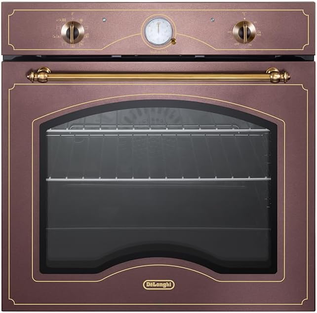 Forno da incasso, colore Rame, 74 litri, multifunzione, Classe energetica A, De'Longhi CM9LRO