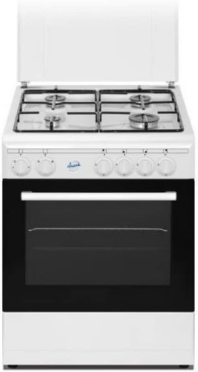 Piano cottura, Ducati Cucina A Gas 60x60 cm Forno Elettrico 4 Fuochi Bianco, Schaub Lorenz SD664WE