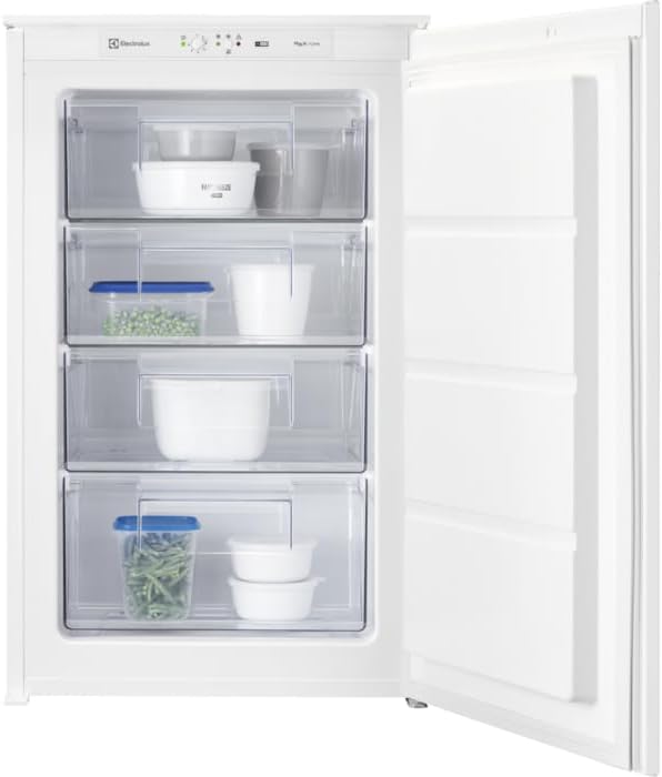 Congelatore verticale, a Cassetti, Classe A++, Sistema Raffredamento Low Frost, Electrolux KUB3AE88S