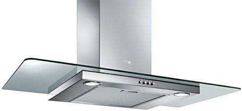 Cappe aspiranti, TURBOAIR, Cappa Cucina Aspirante 60 cm colore Inox Vetro -SEMPIONE IX