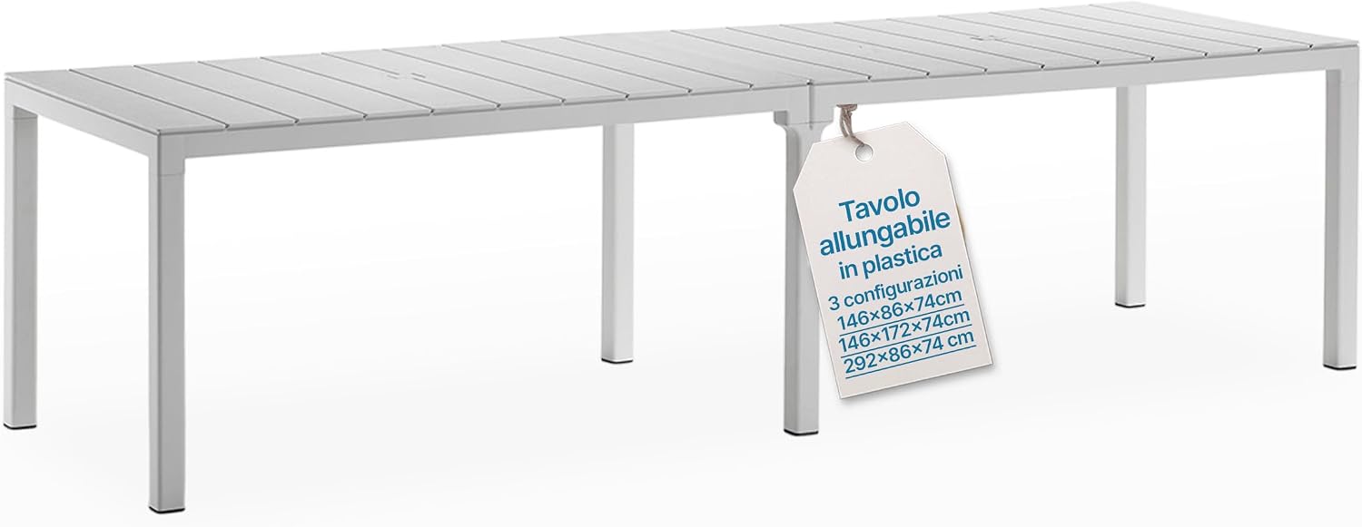 Tavoli standard, Tomaino, Veranda o Balcone - Bianco