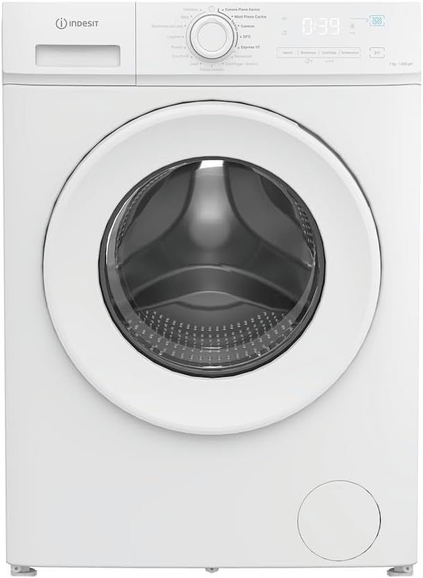 Lavatrice, Cestello Spazioso da 7 kg, 1200 Giri, Carica Frontale, Inverter, Rapida, Efficiente, Classe Energetica A, Beko