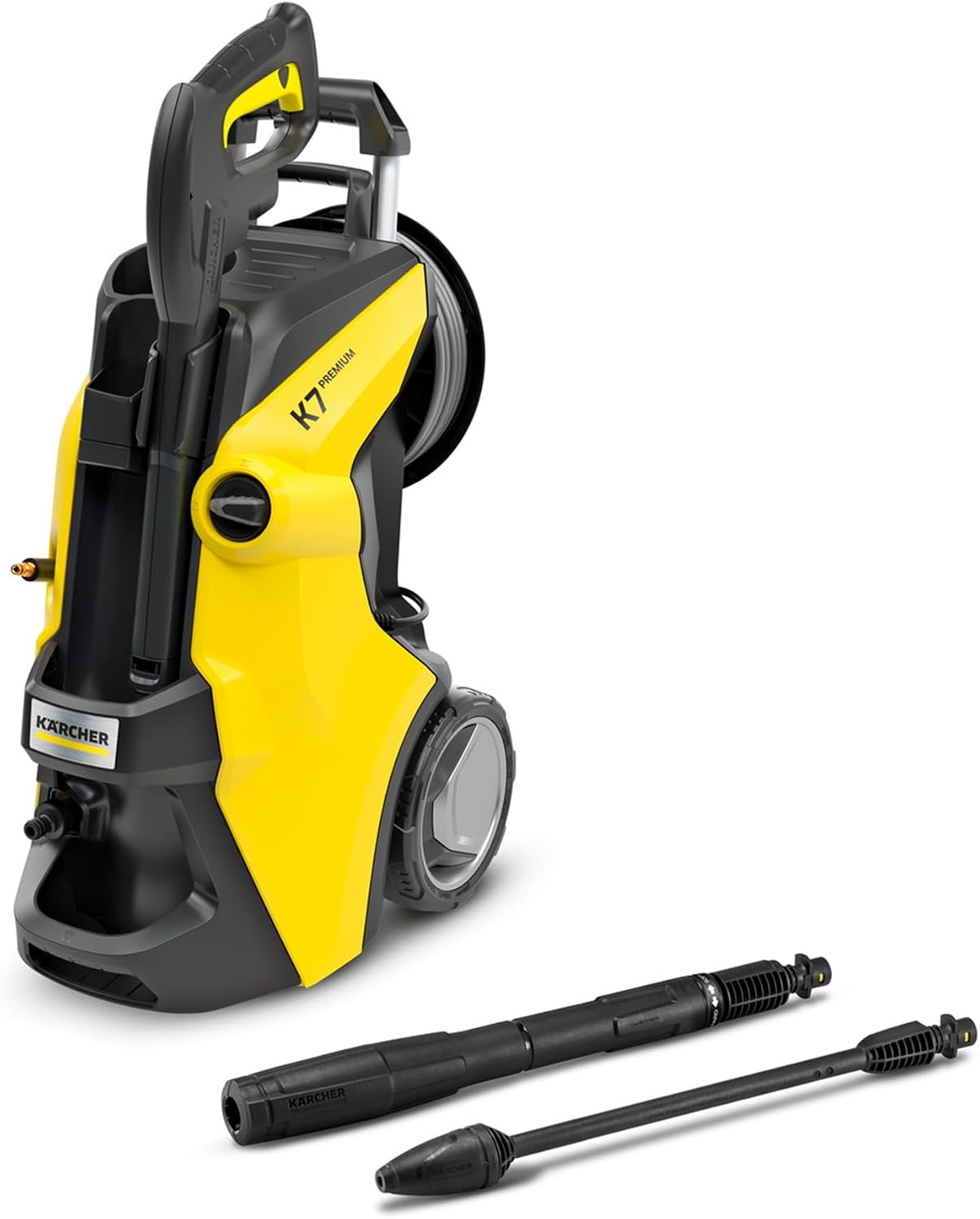 Idropulitrice, Pressione 180 bar, Portata 600 L, Area di Lavoro 60 m2, Peso 17,9 kg, Incl. Tubo Flex e Pistola Alta pressione, Ugello rotante, KÄRCHER