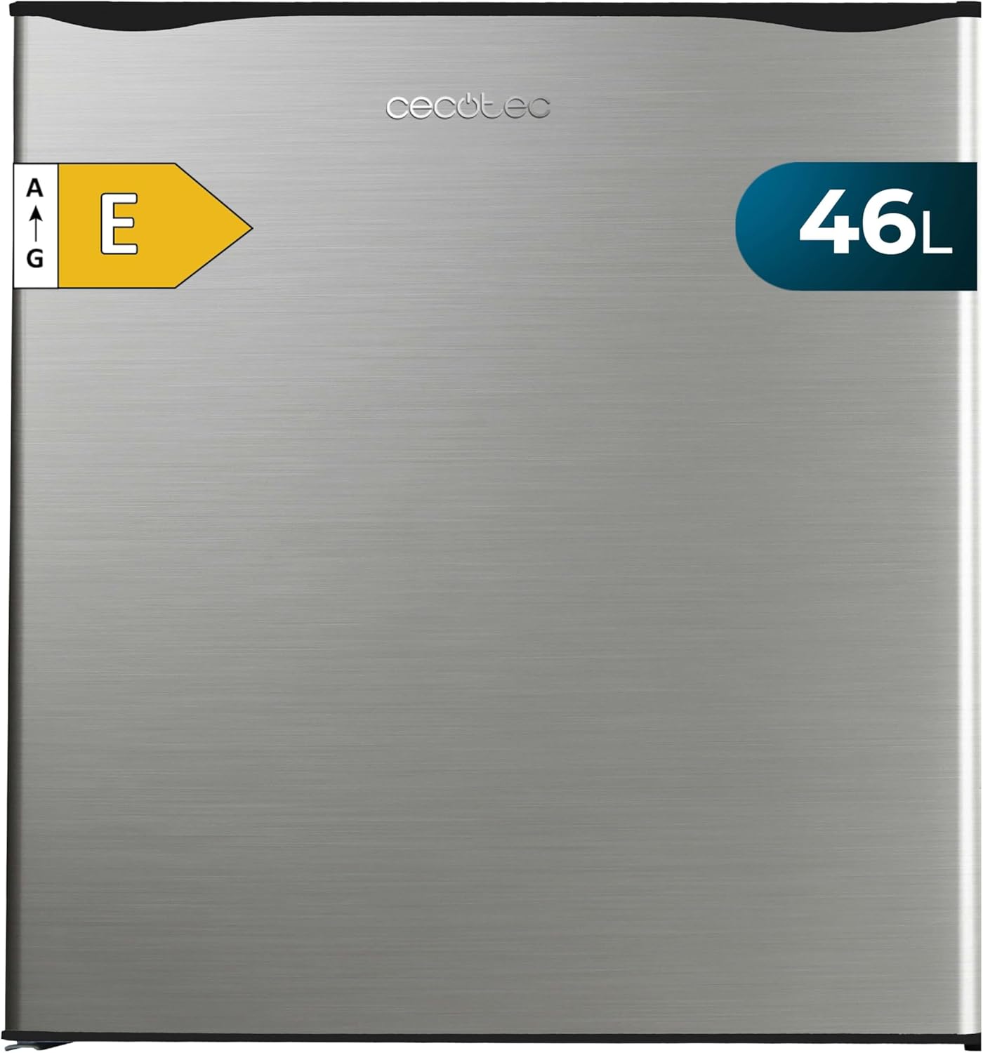 Mini frigorifero, Basso Consumo, Porta Reversibile, Inox, Cecotec