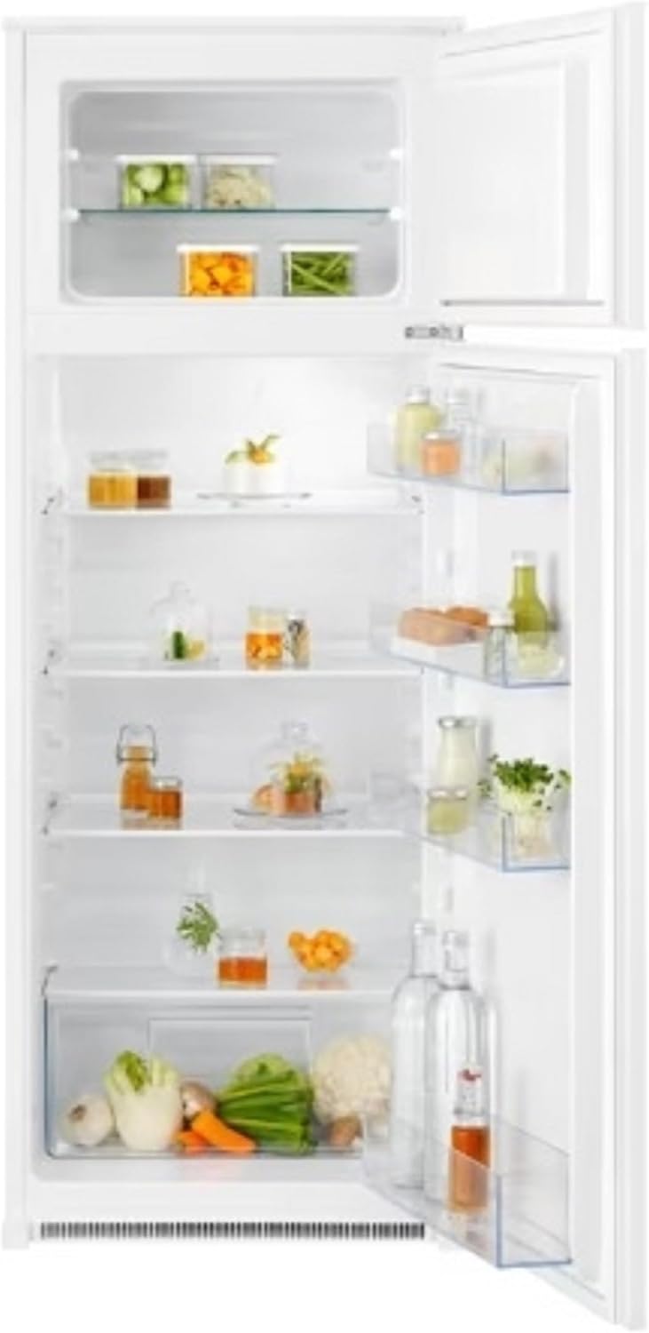 Frigorifero combinato, 218 Litri, Frigorifero doppia porta, Incasso, Classe energetica, Electrolux KTS5LE14S
